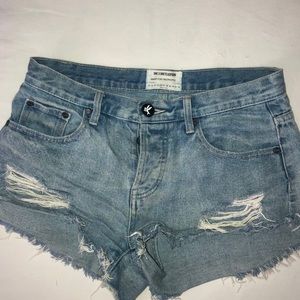 🔥🔥🔥OneTeaspoon Denim Shorts